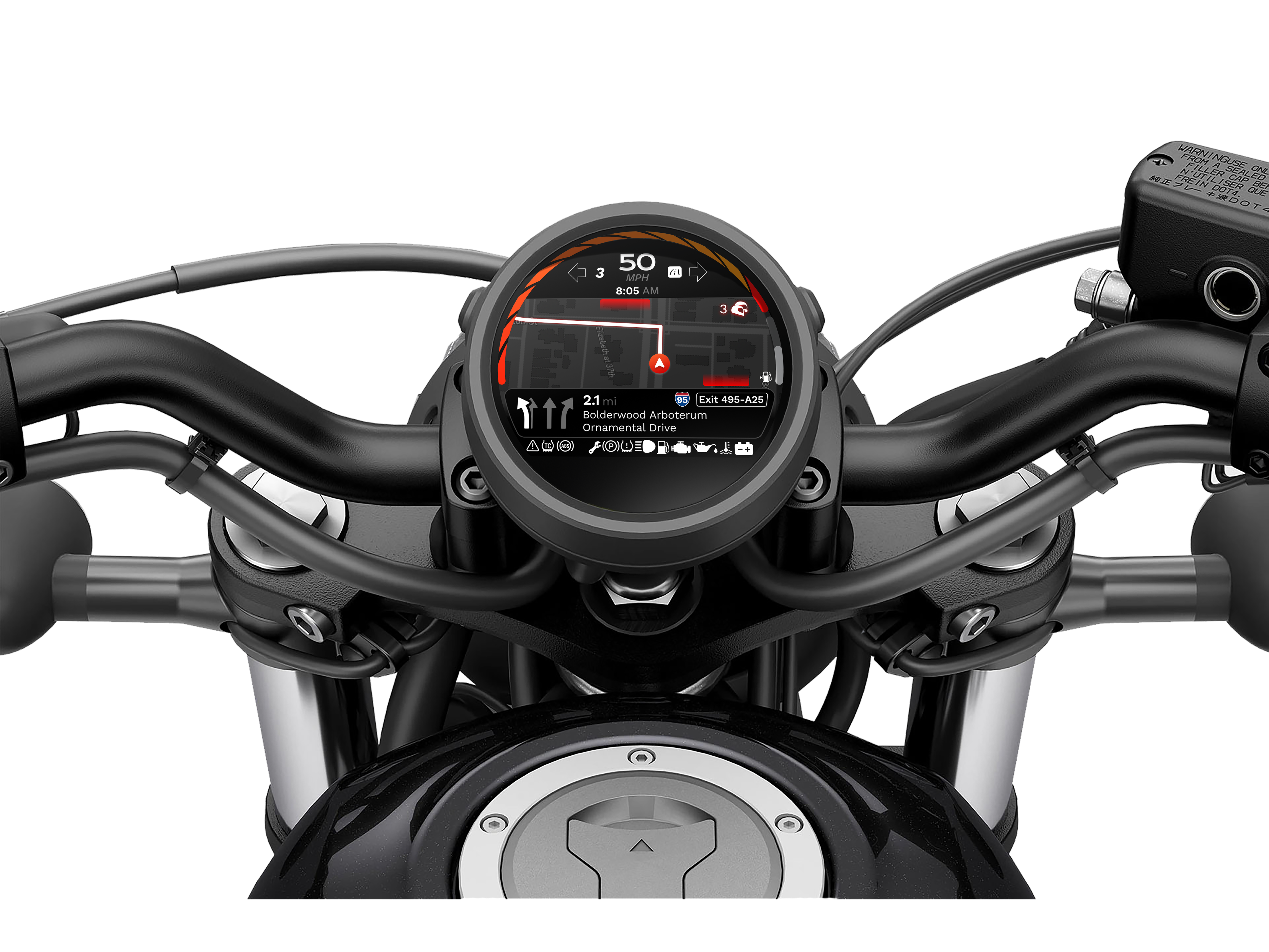 Pack Mode hero bike and map