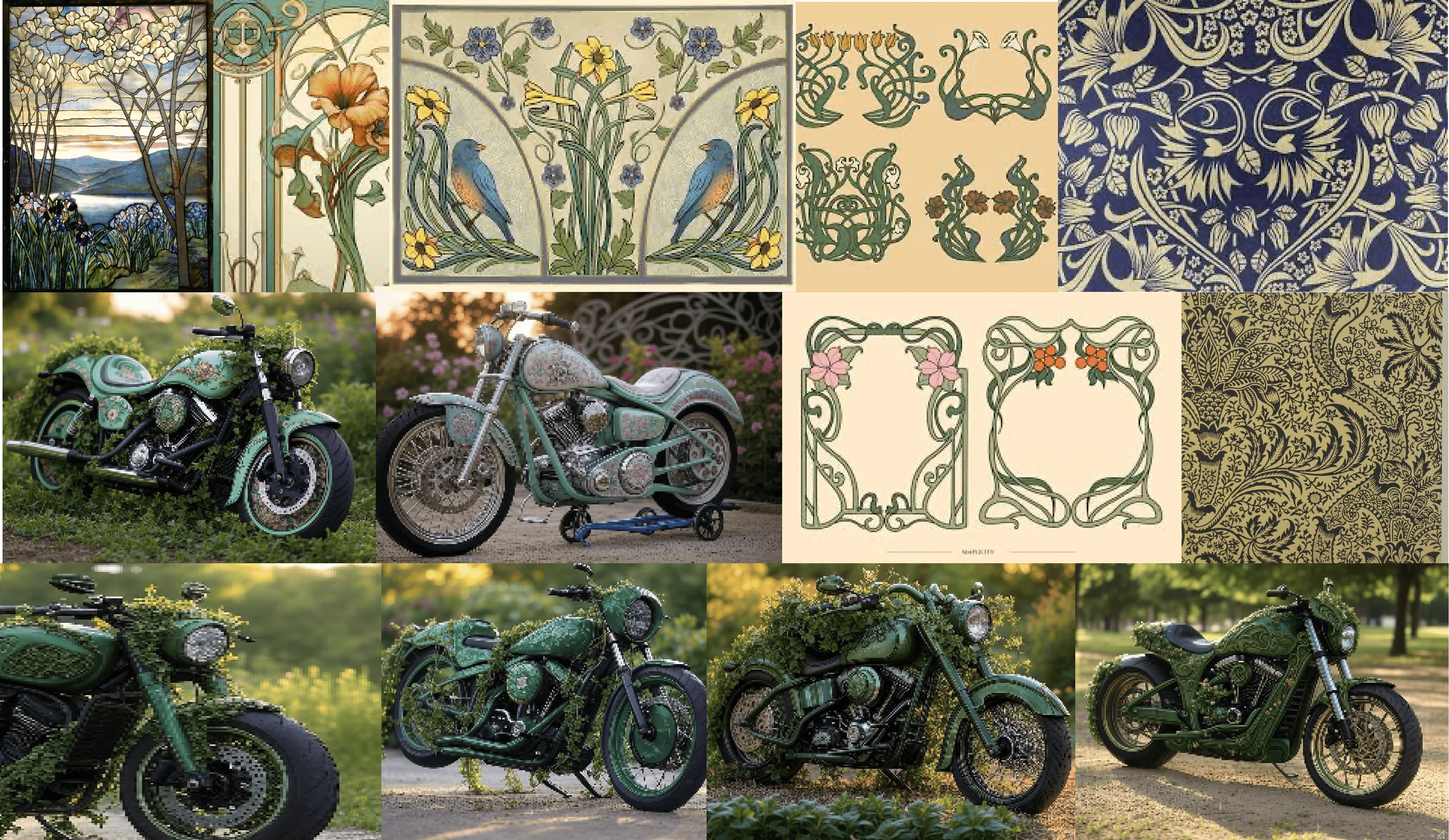 Ideation and concept development sketches